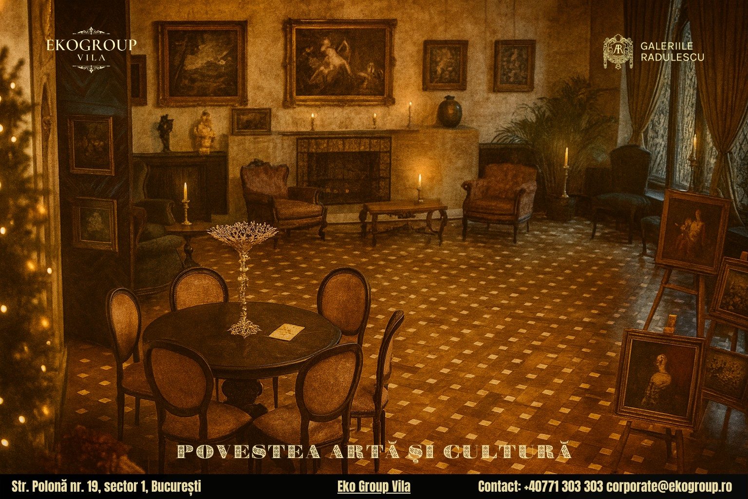 Povestea Crăciunului în anii ’30 – o experiență culturală unică la Eko Group Vila