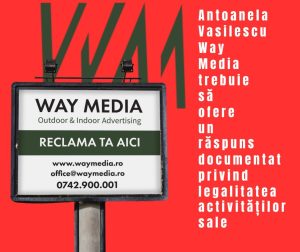 Way Advertise Production SRL și Radu Vasilescu – Investigarea steagurilor publicitare ilegale din București